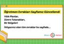 2024-2025 Bilişim Teknolojileri Öğretmen Evrakları (Güncel ve Ücretsiz İndirilebilir)